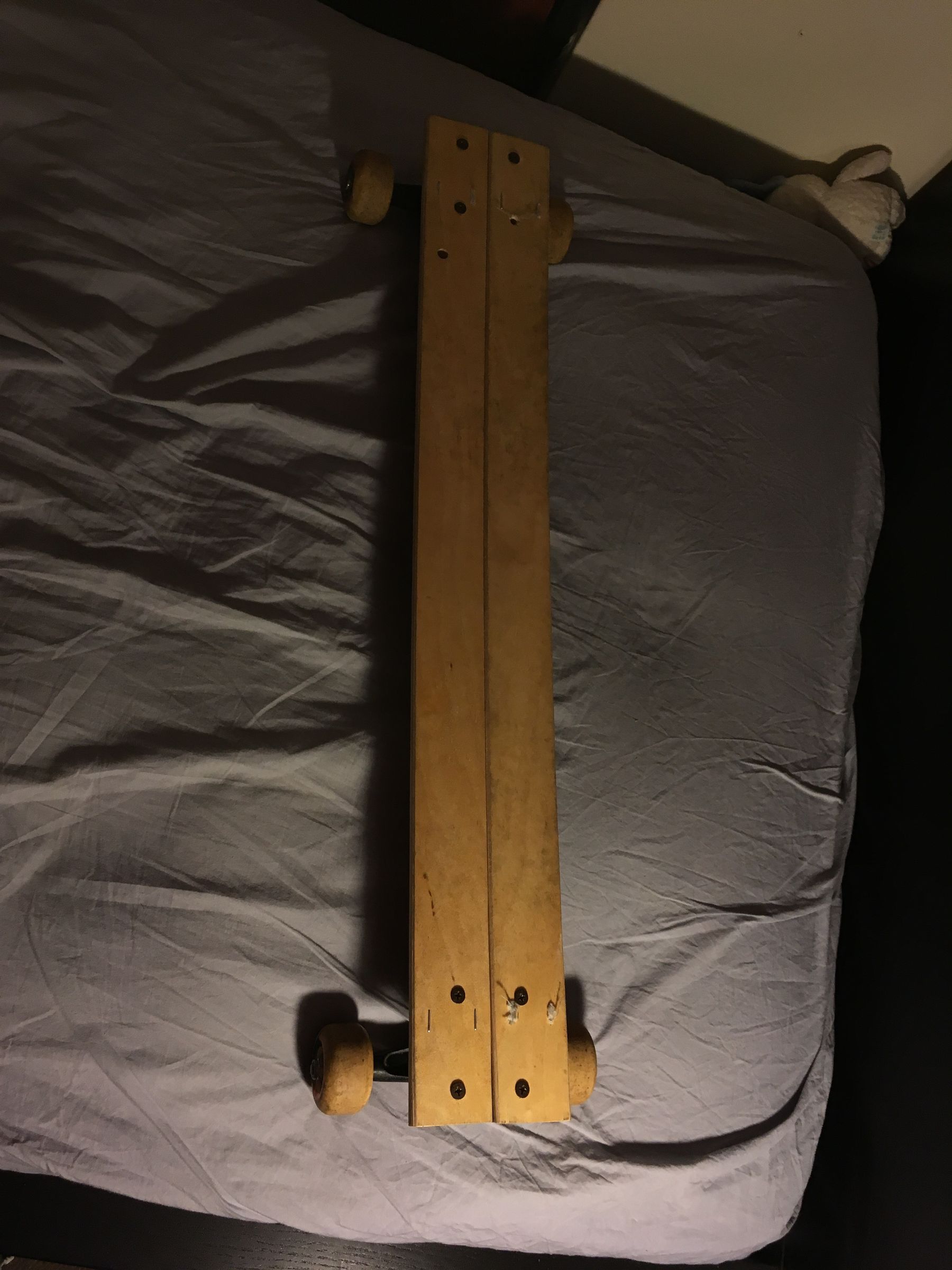 Bed Slat Long Board 3 Steps Instructables