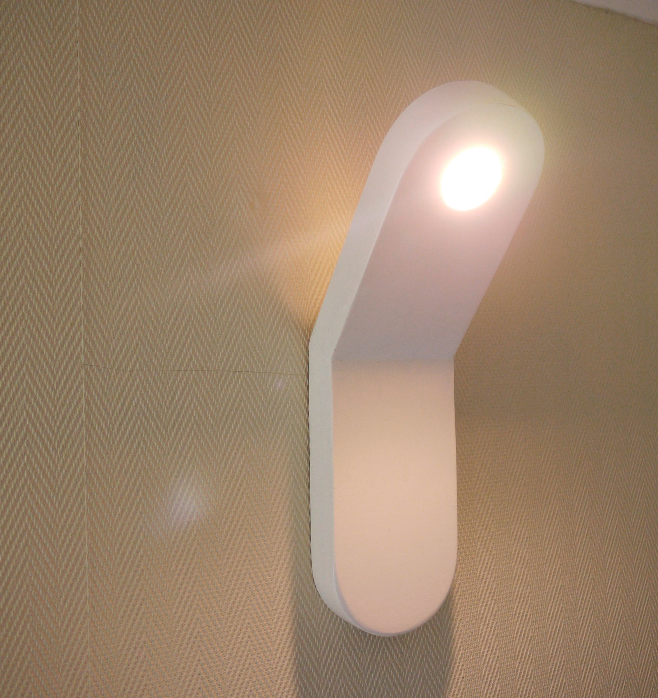 Simple looking LED wall light