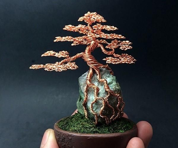 Smol Wire Bonsai Tree