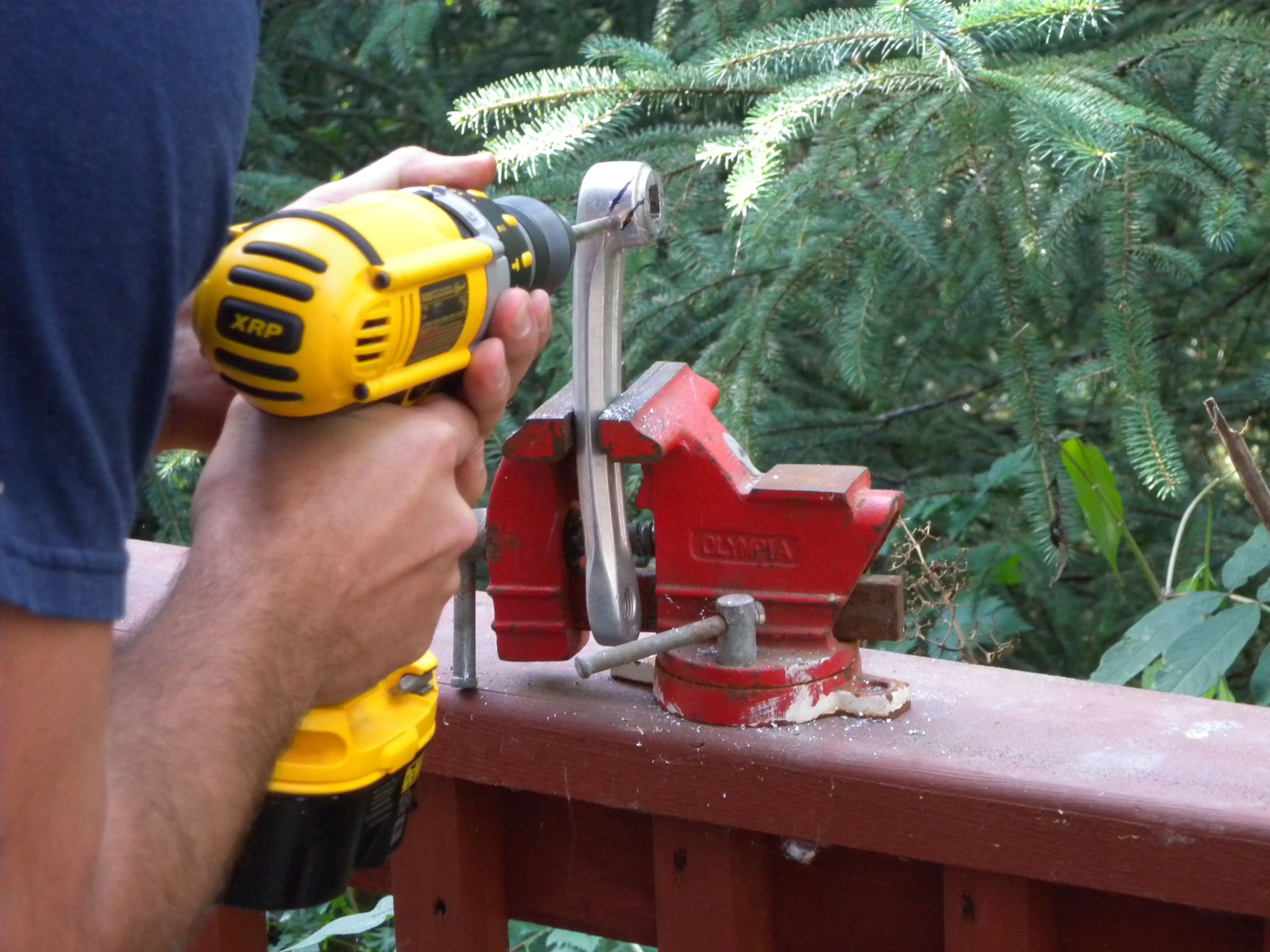 Bicycle Crank Arm Bottle Opener