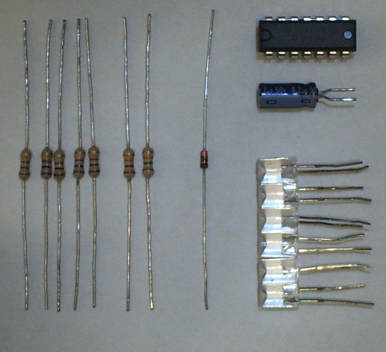 Schmitt Trigger VU Meter
