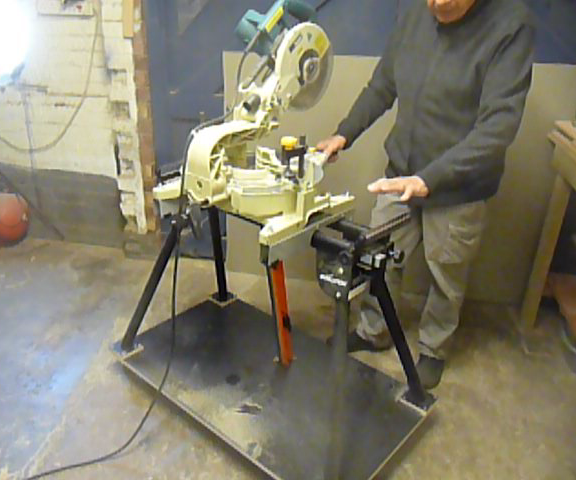 Mitre Saw Stand,Making It Mobile