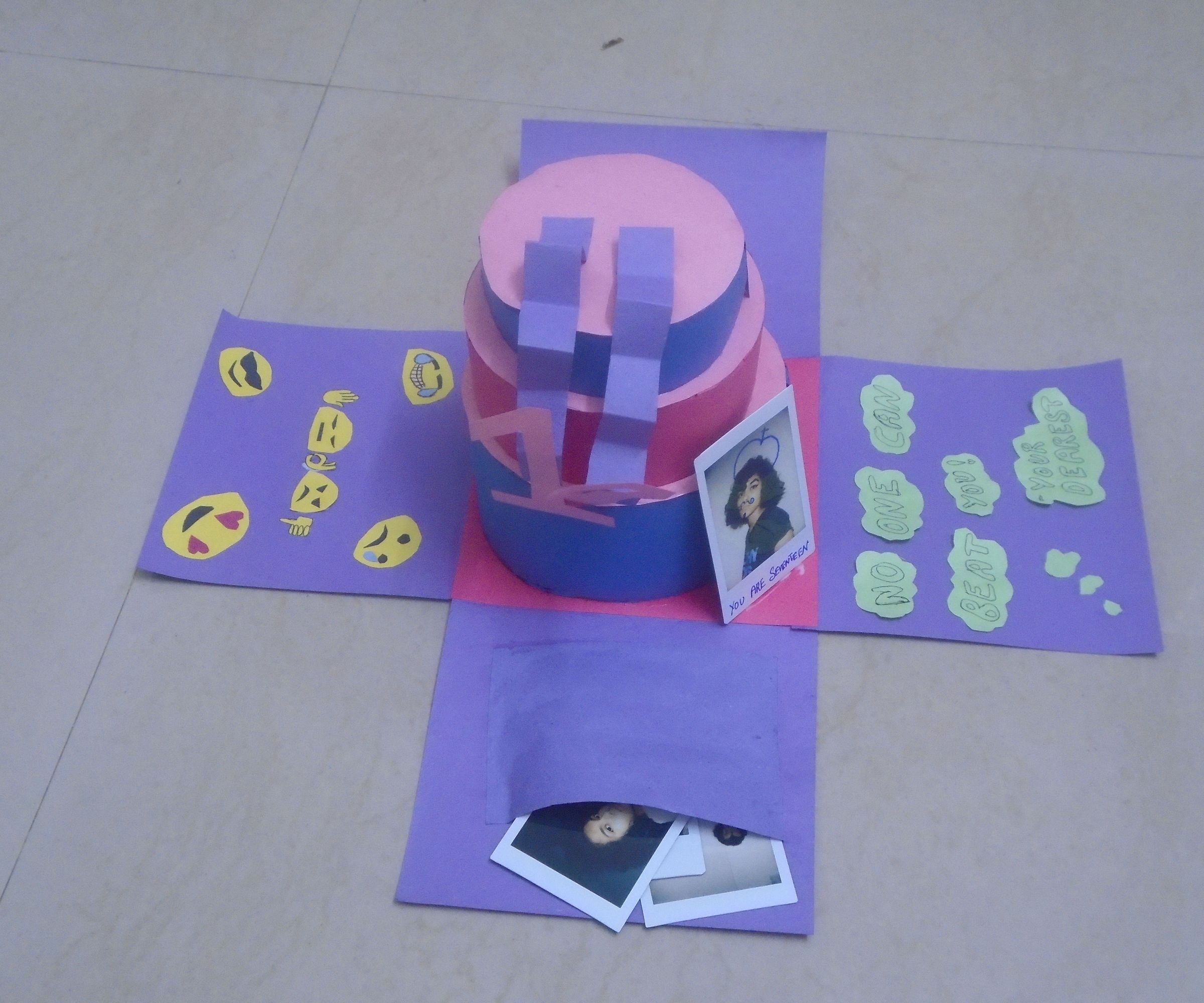 Pop Up Birthday Cake Surprise!!!