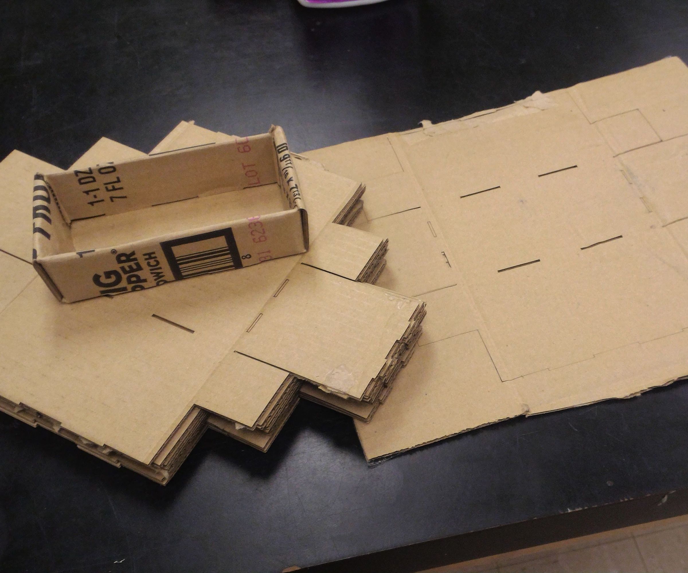 Recycle Your Own Cardboard Box