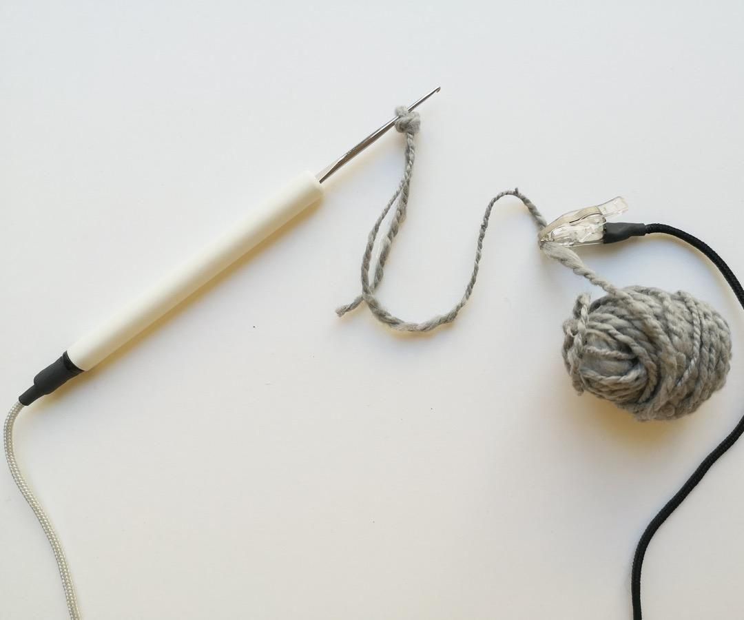 ETextile Connectable Needlework Tools: Crochet Hook