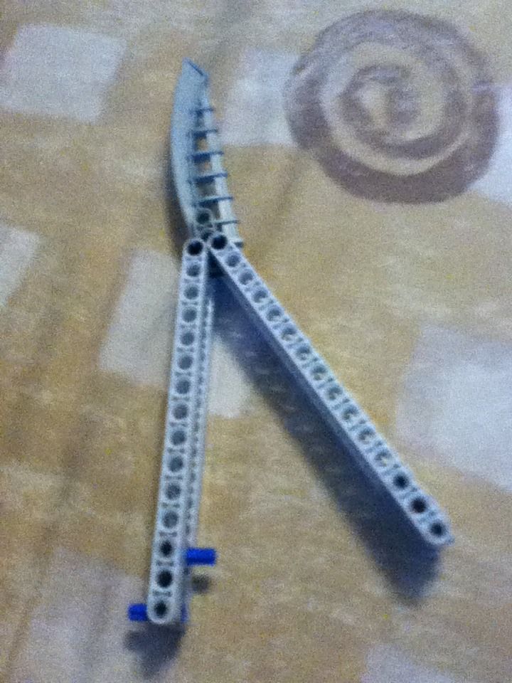How to Make a Lego Butterfly Knife 3 Steps Instructables