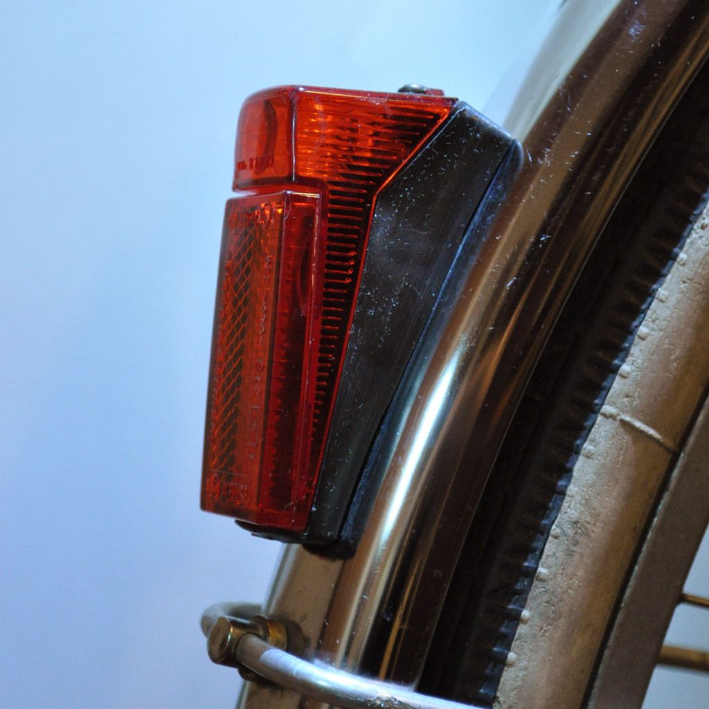 Retro Bike Taillight Upgrade - Incandescent to LED Conversion (With Magnetic Switch)