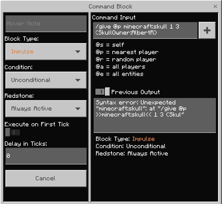 How To Get Someone Else S Head In Minecraft 4 Steps Instructables