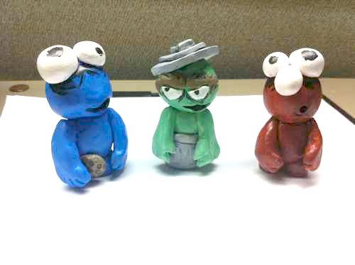 How to Make a Sculpey Oscar the Grouch Figurine With Video Time Lapse