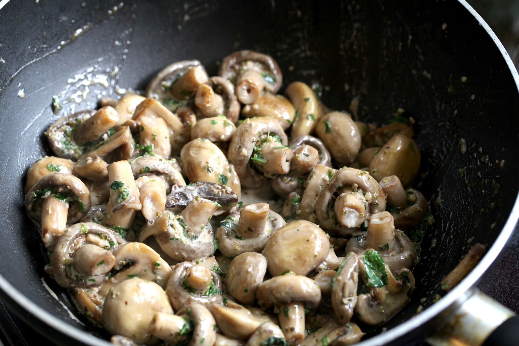 Creamy Garlic Mushroom Recipe : 4 Steps - Instructables