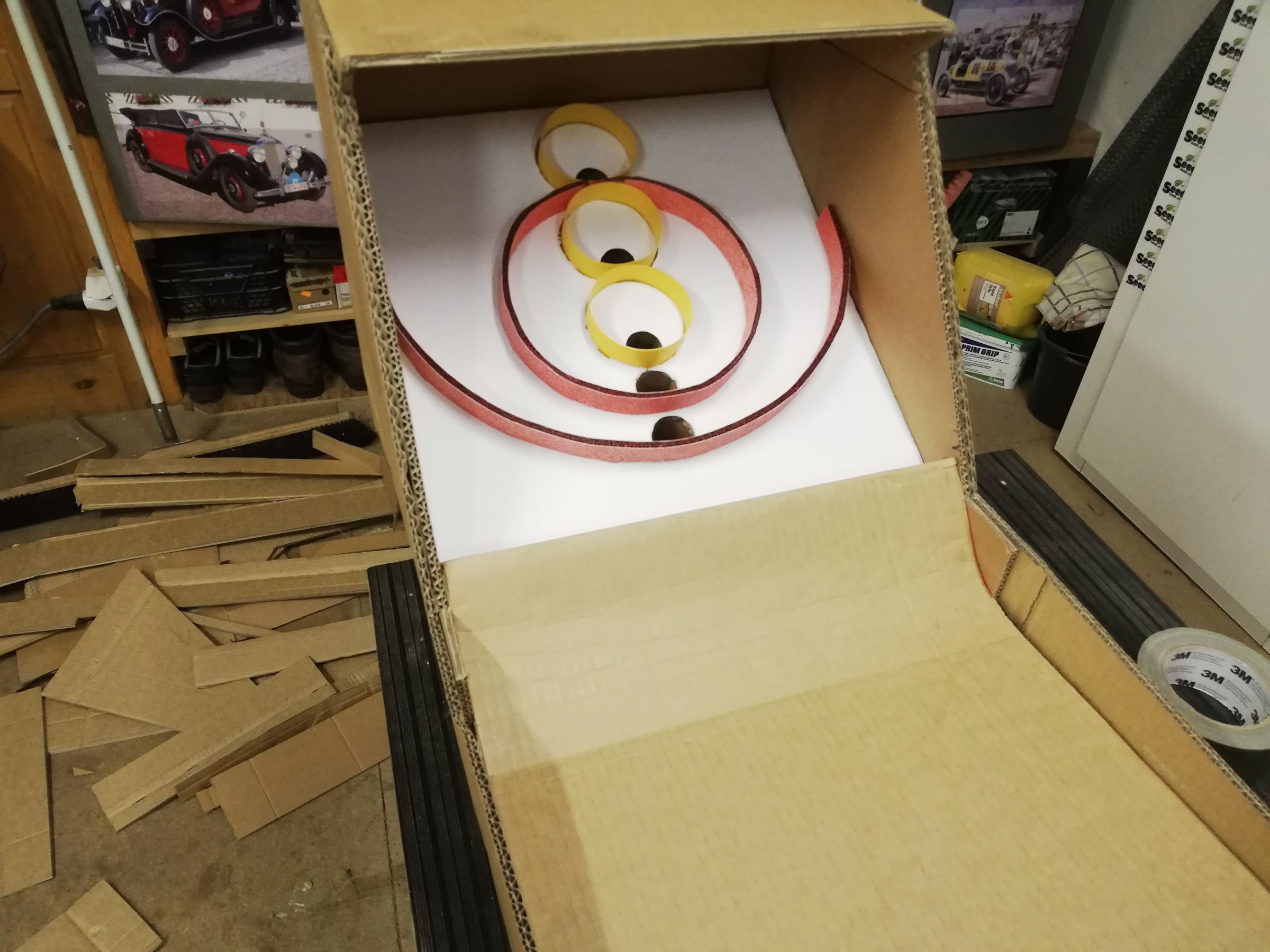 Skee Ball From Cardboard 8 Steps (with Pictures) Instructables