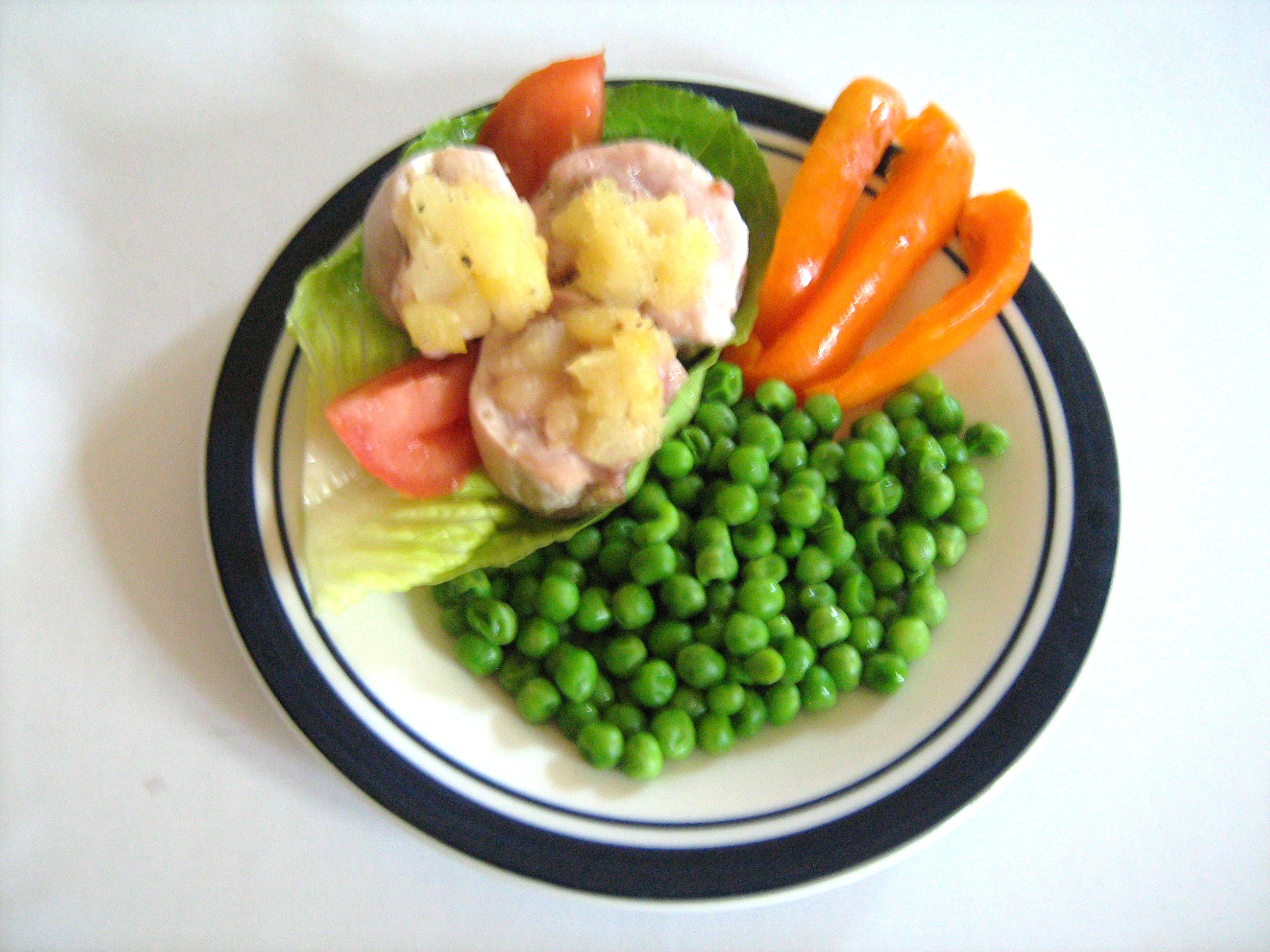 EASY Baked Pineapple Chicken Snack in 20 Minutes