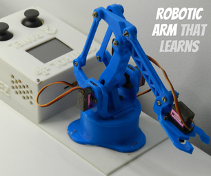 Automated Robotic Arm That Learns | Ft. Tinkercad, Arduino Mega ...