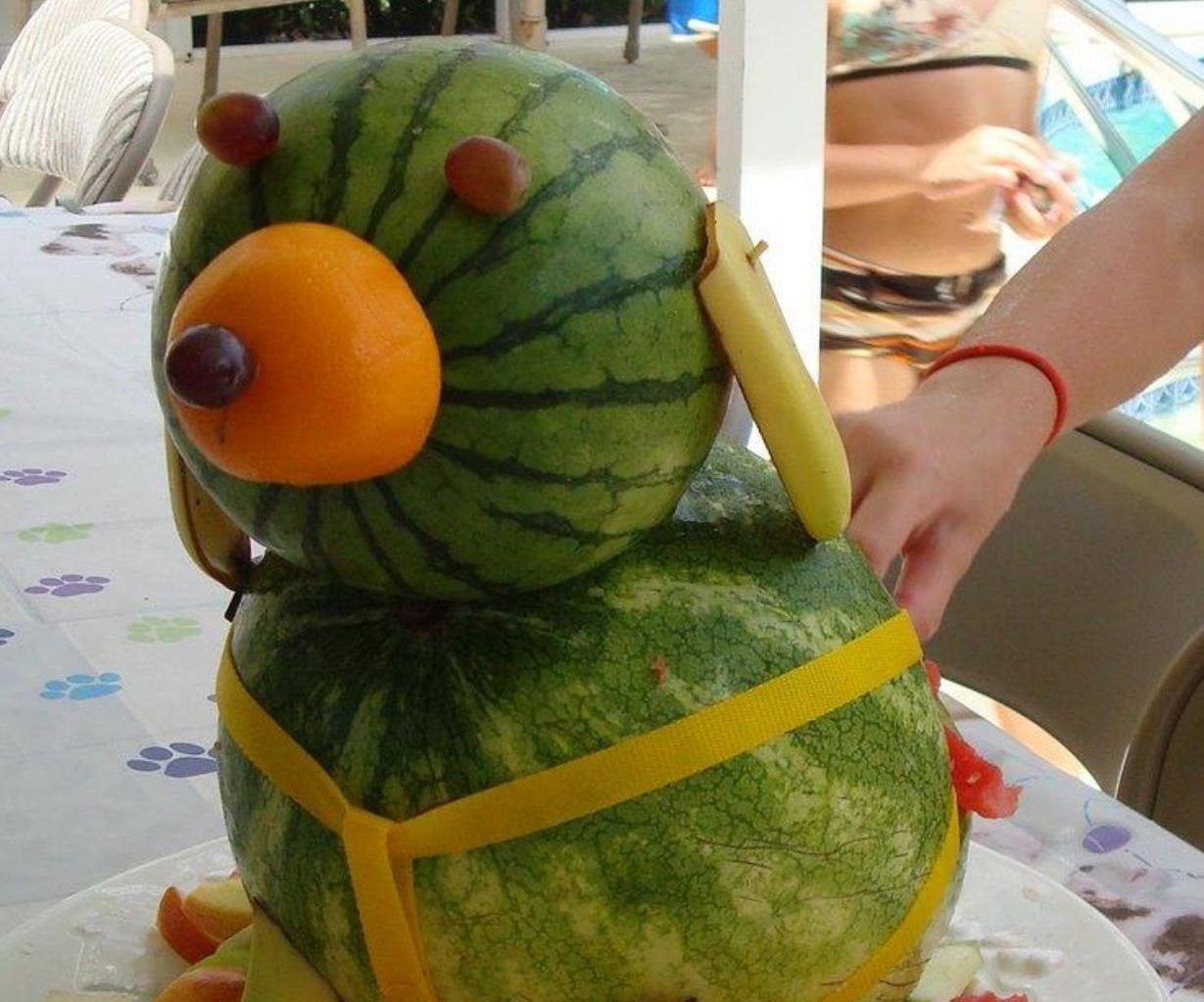 Watermelon Sculpting