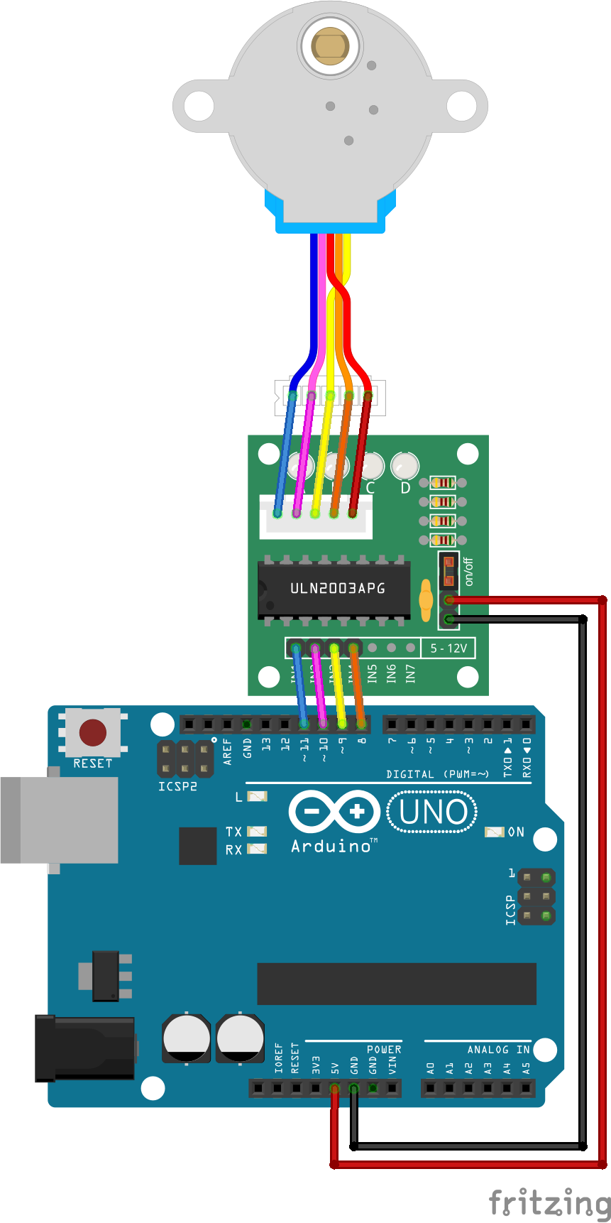 Testing the Stepper Motor