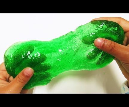 DIY - How to Make Green Slime 