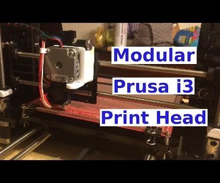 Prusa I3 Modular Print Head