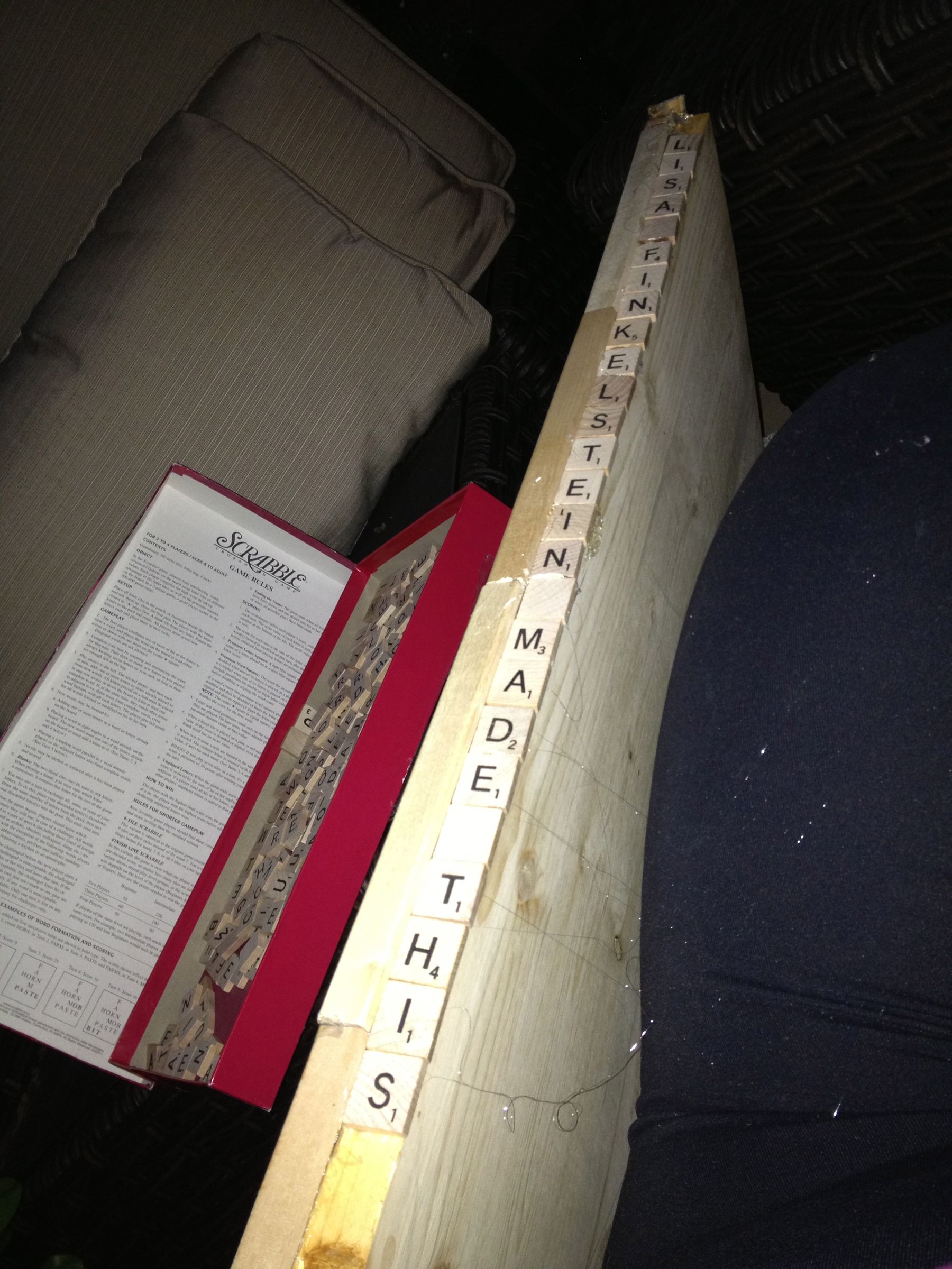 Make Your Own Scrabble Board 8 Steps (with Pictures