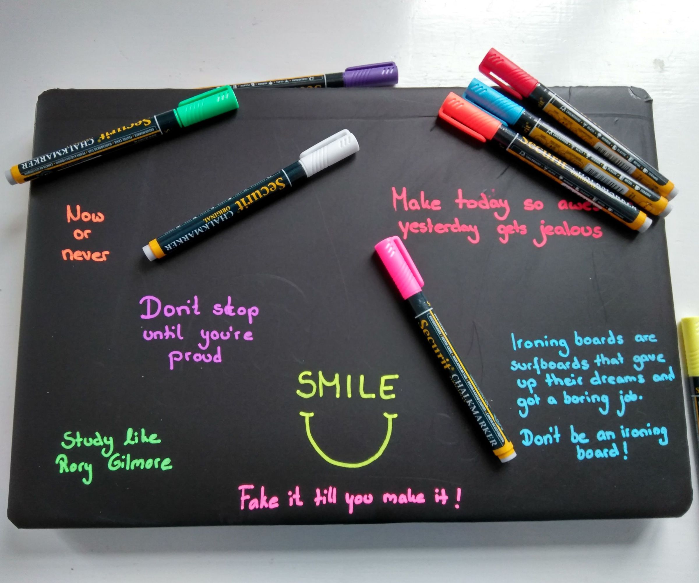 Chalkboard Laptop Cover