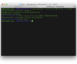 Writing Data Interactively With Gatttool (Raspberry Pi)