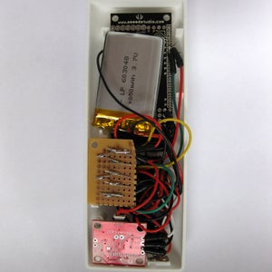 Insert the Li-po Charger & Breadboard