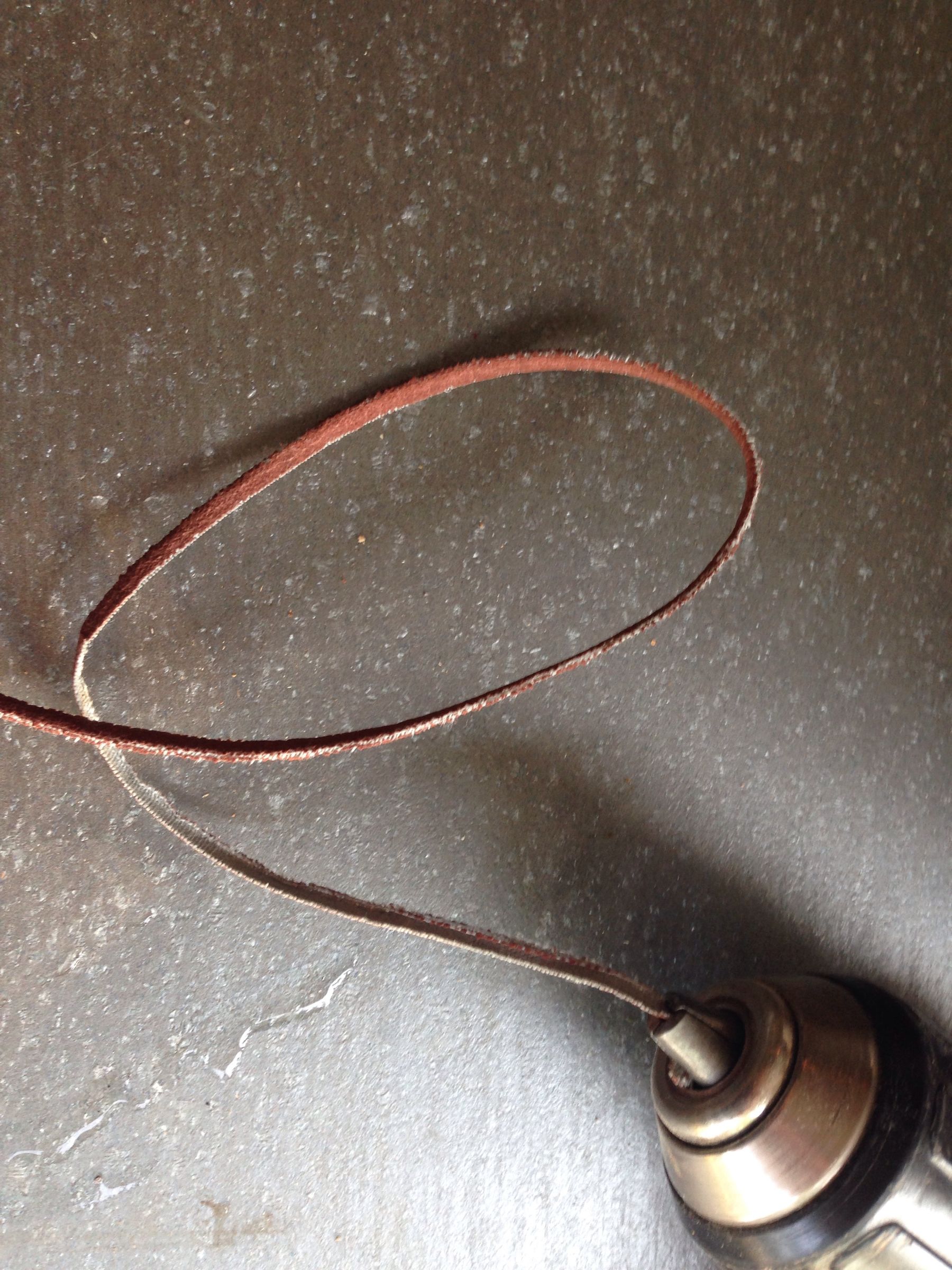 DIY Sanding Cord for Wood Turners 5 Steps (with Pictures