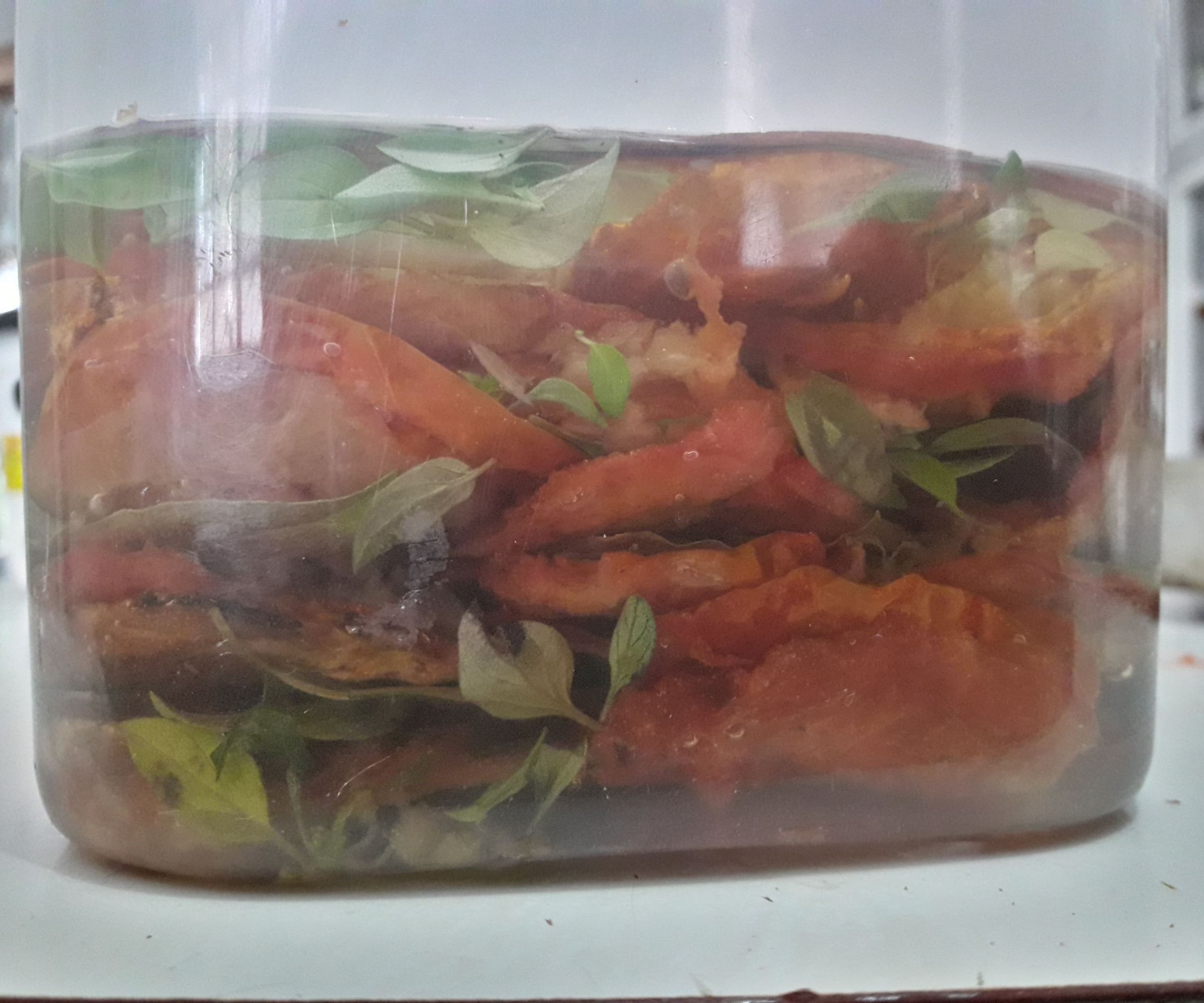 Microwave Dried Tomatoes