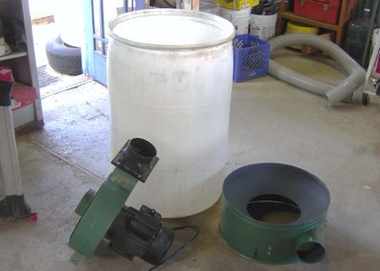 Making a Cyclone Chip Separator for a Dust Collector : 10 Steps (with ...