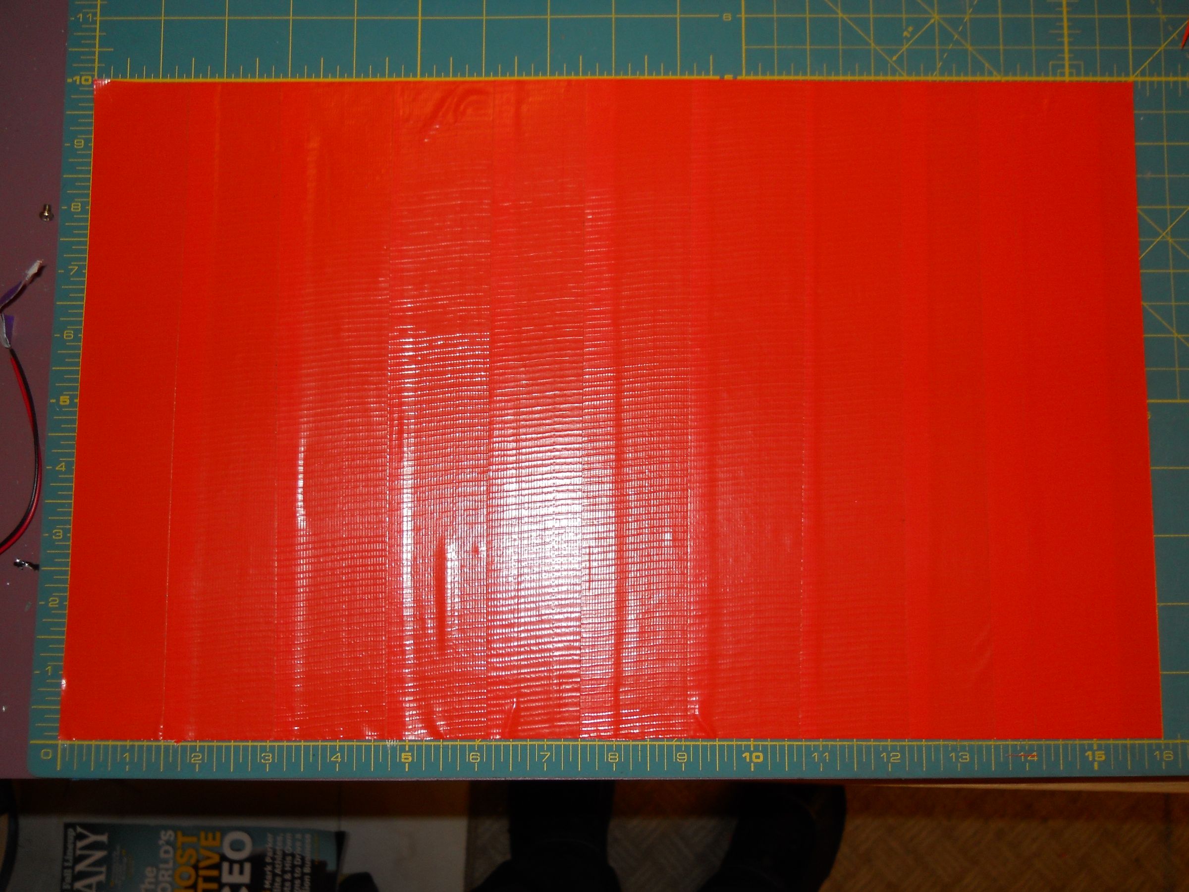 Duct Tape Giraffe Tall and Self Supported (22") 13 Steps