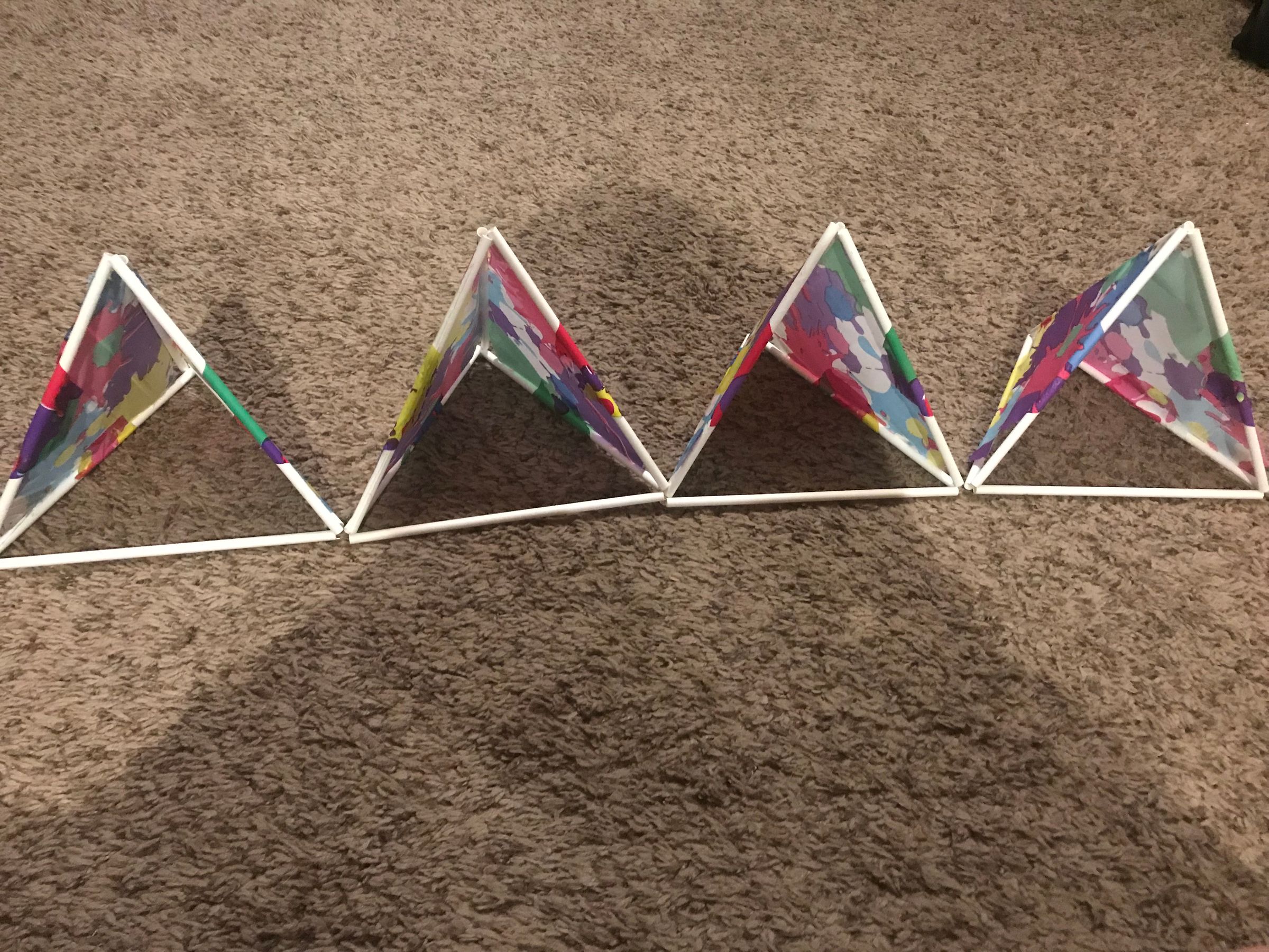 How to Make a Tetrahedral Kite (16Cells) 9 Steps Instructables
