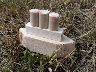 Model Ship From Balsa Wood
