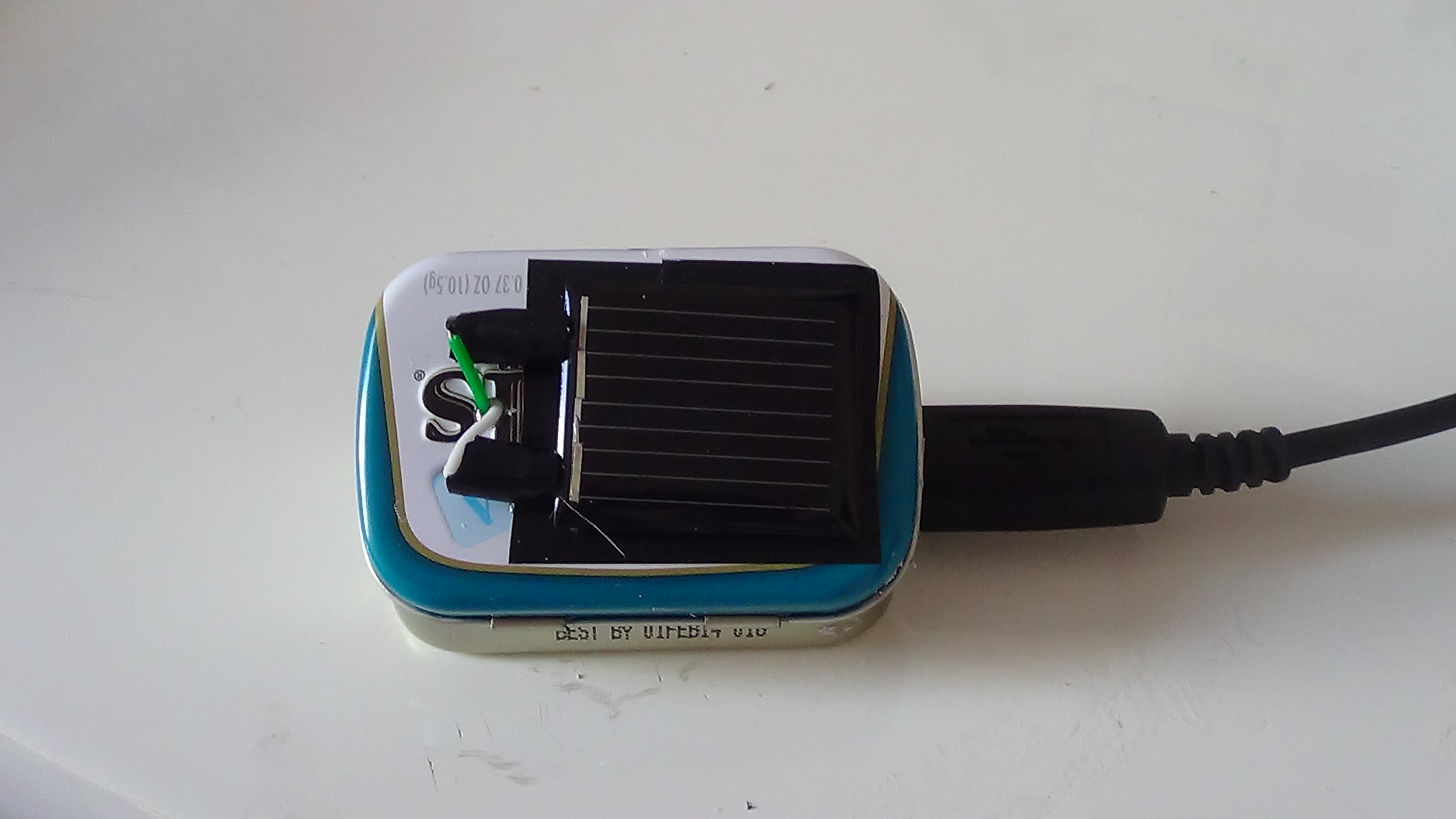 Altoids Smalls Solar Powered USB Charger