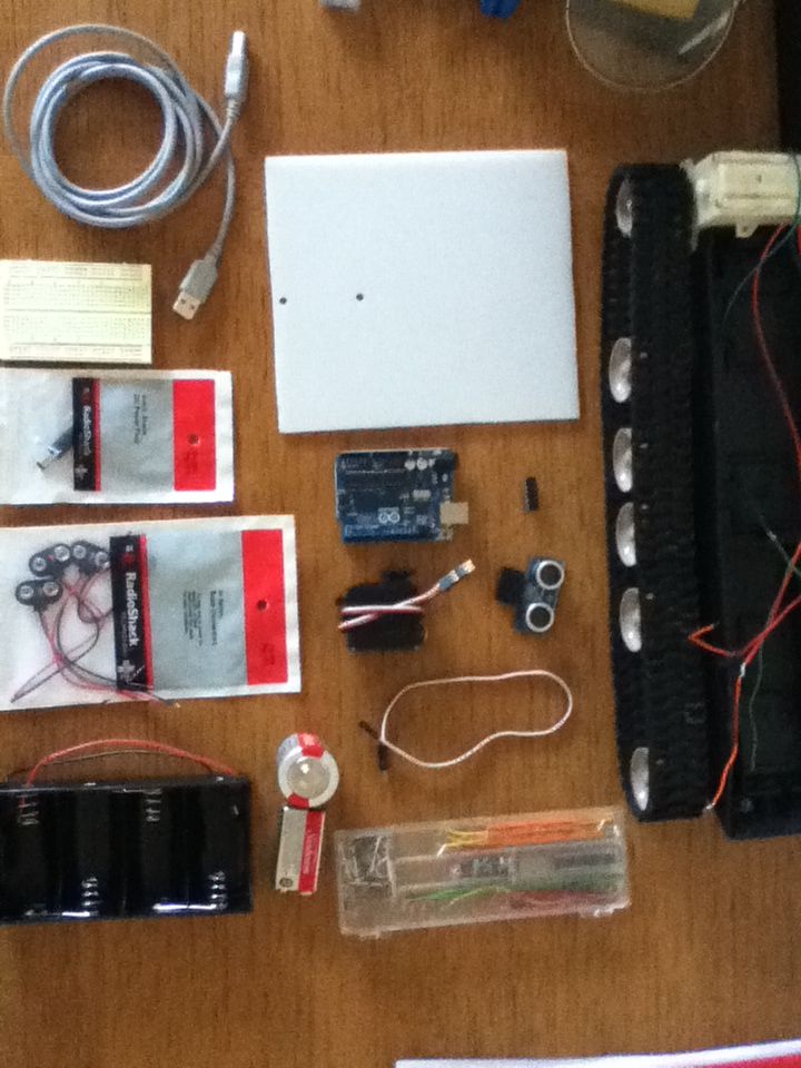 Autonomous Arduino Tank (A.A.T) : 7 Steps - Instructables