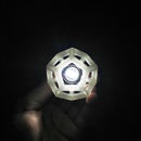 Platonic Solid bike light fixture