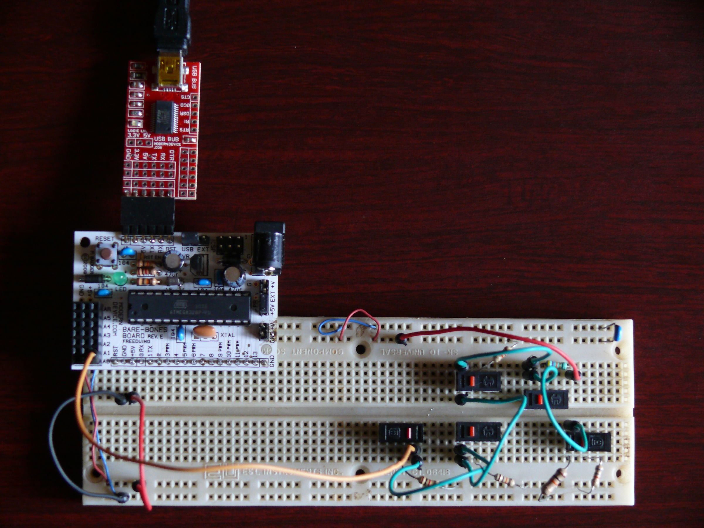 Accessing 5 buttons through 1 Arduino pin - Revisited