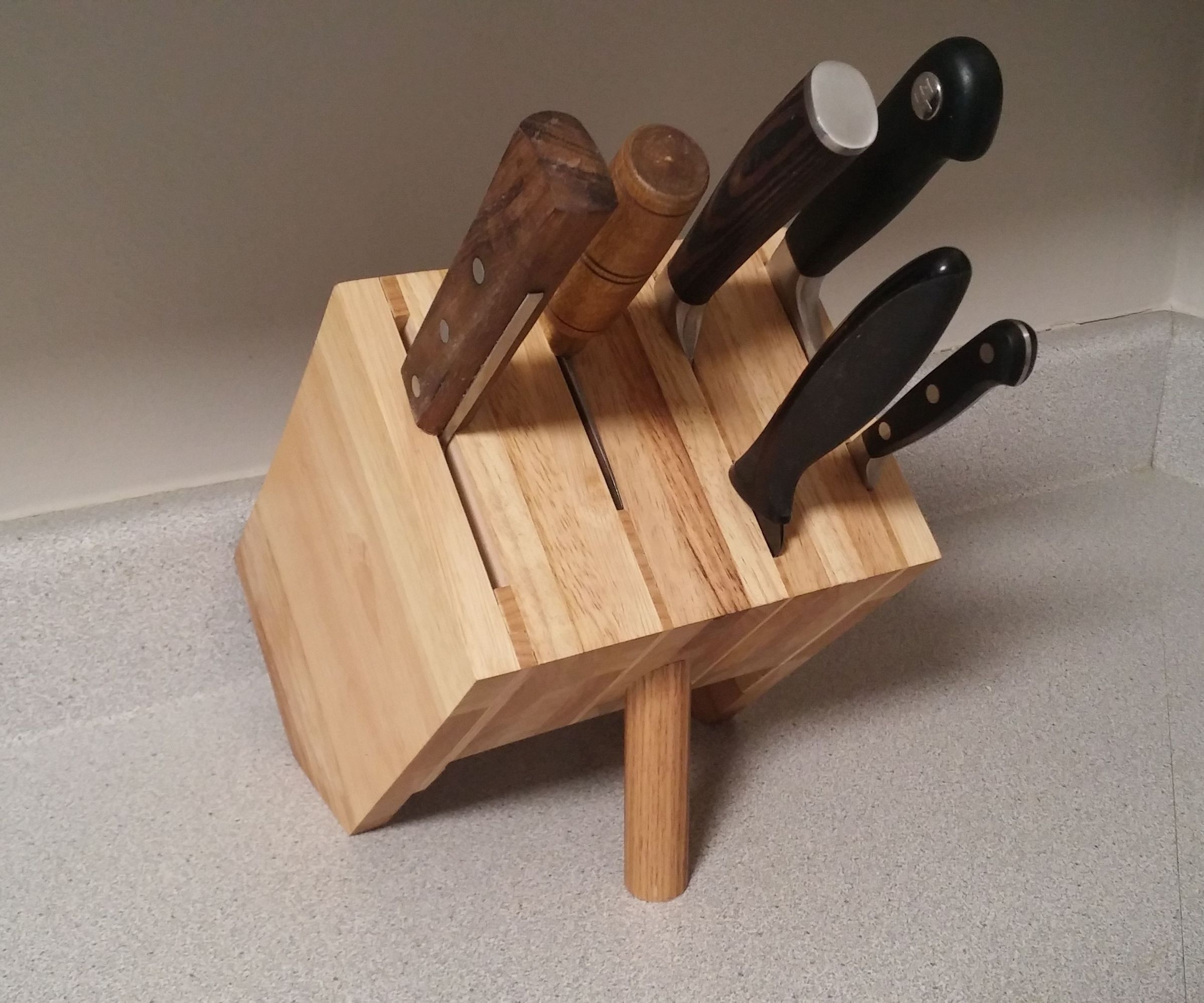 Custom Knife Block