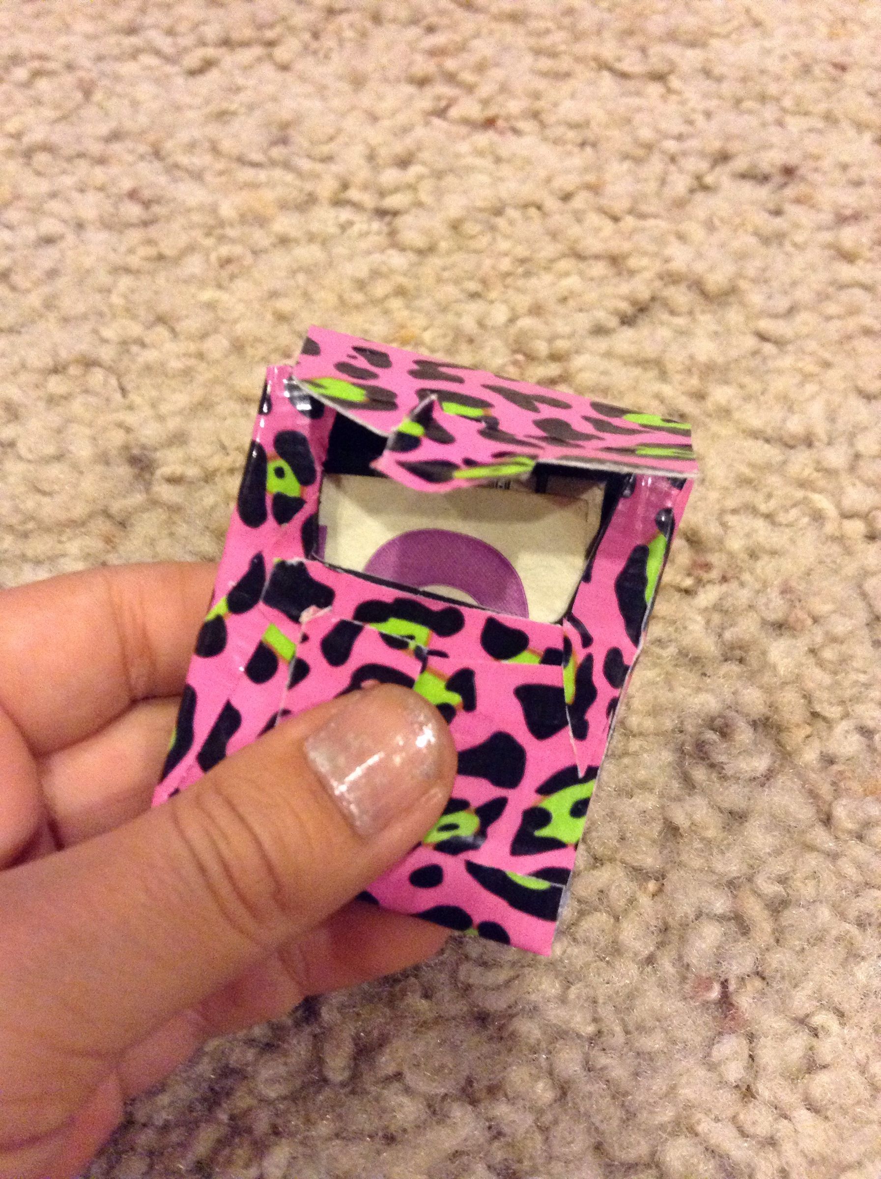 Duct Tape Wallet Made With A Gum Pack