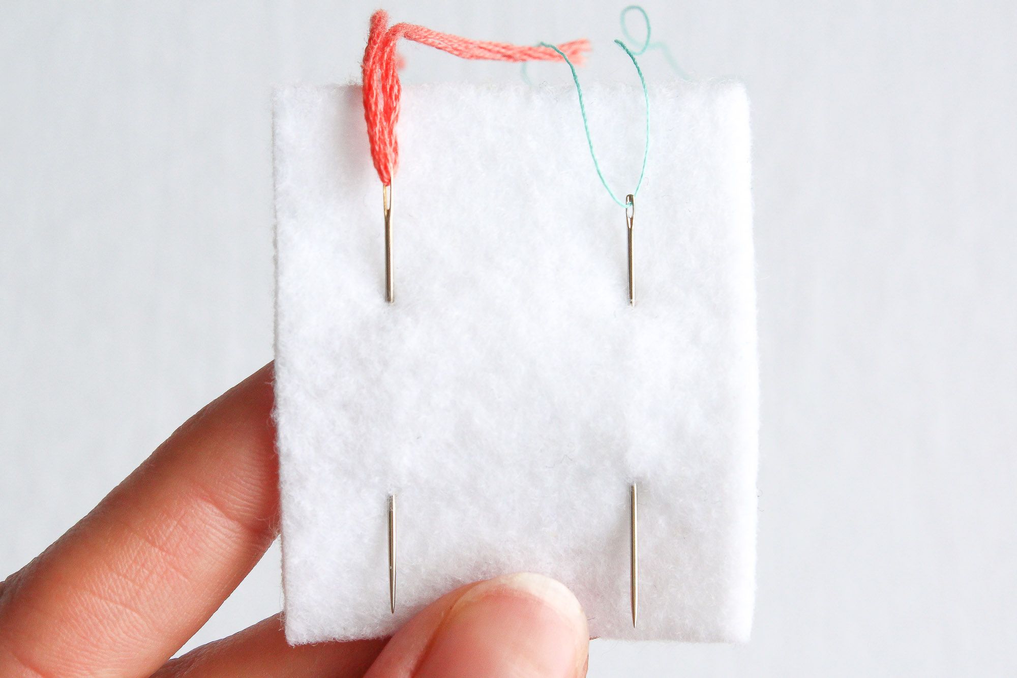 Threading Needles and Knotting Thread 4 Steps Instructables