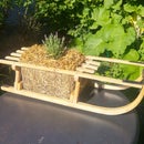 Sledge Straw Bale Plant Box