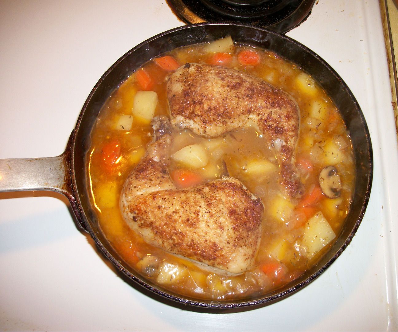Braised Chicken One Pot Meal