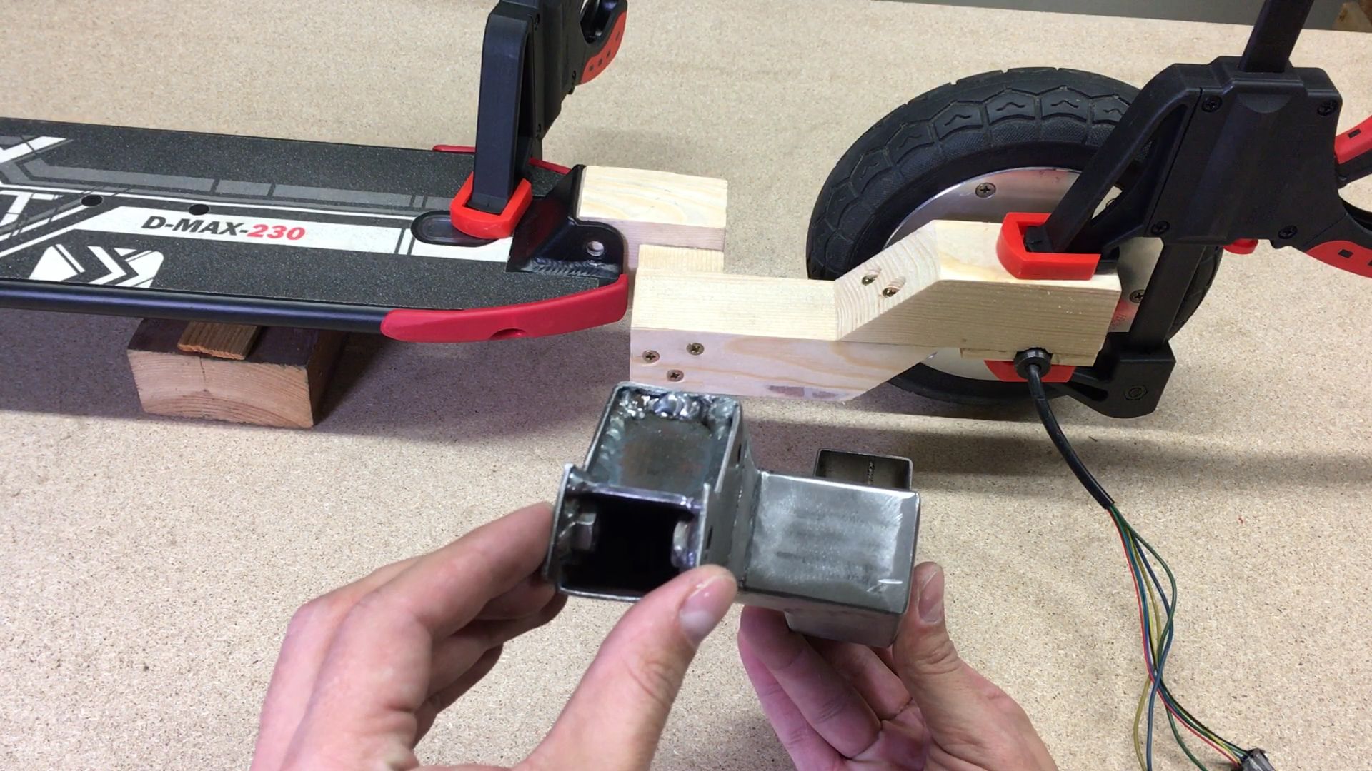 DIY Electric Scooter Conversion With Hoverboard Parts 16 Steps (with