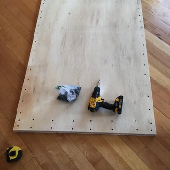 Attach the Plywood Backing
