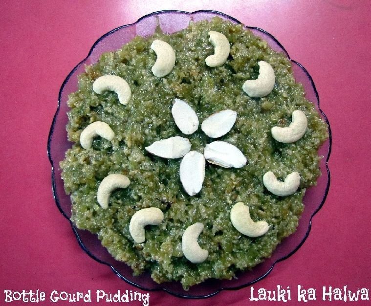Bottle Gourd Pudding. an Indian Desert A.k.a Lauki Ka Halwa