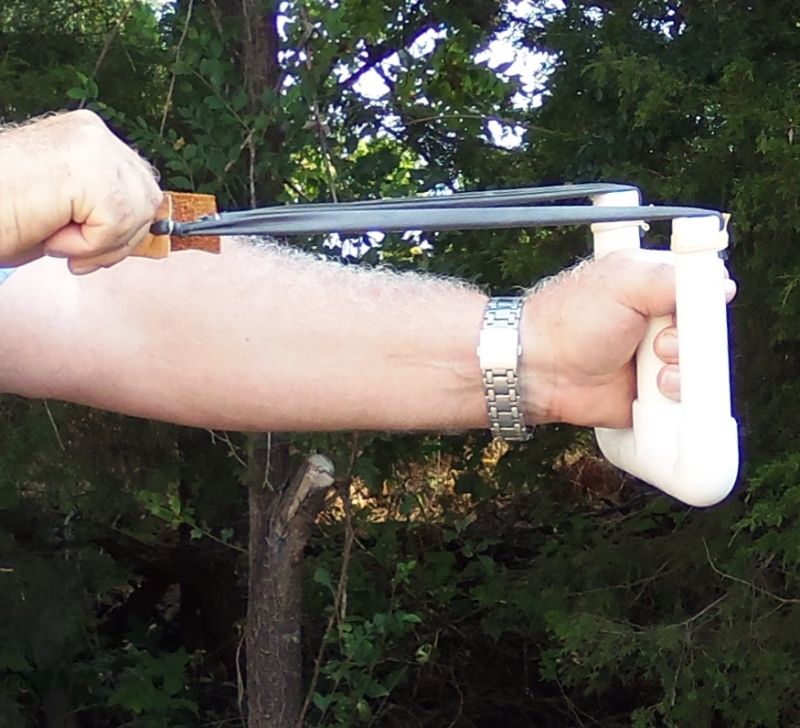 Slingshot,  Easy, High Power, PVC, W Type