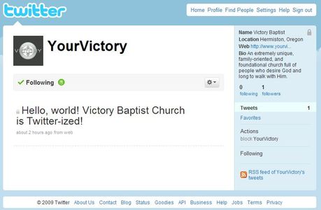Receive Tweets by Cell Phone