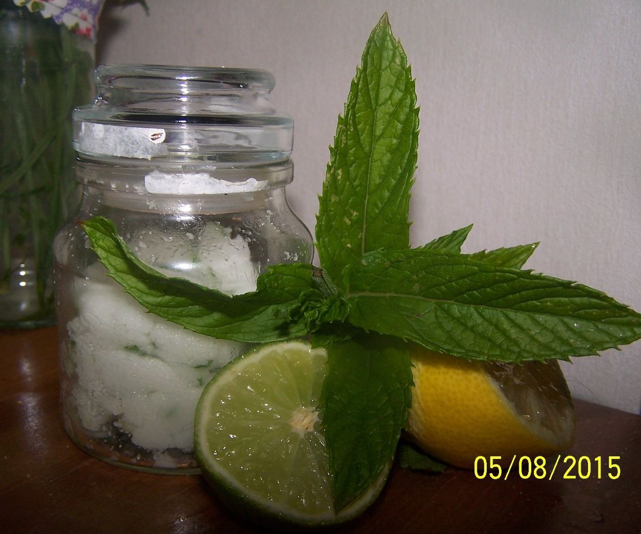 Citrus and Mint Foot Scrub