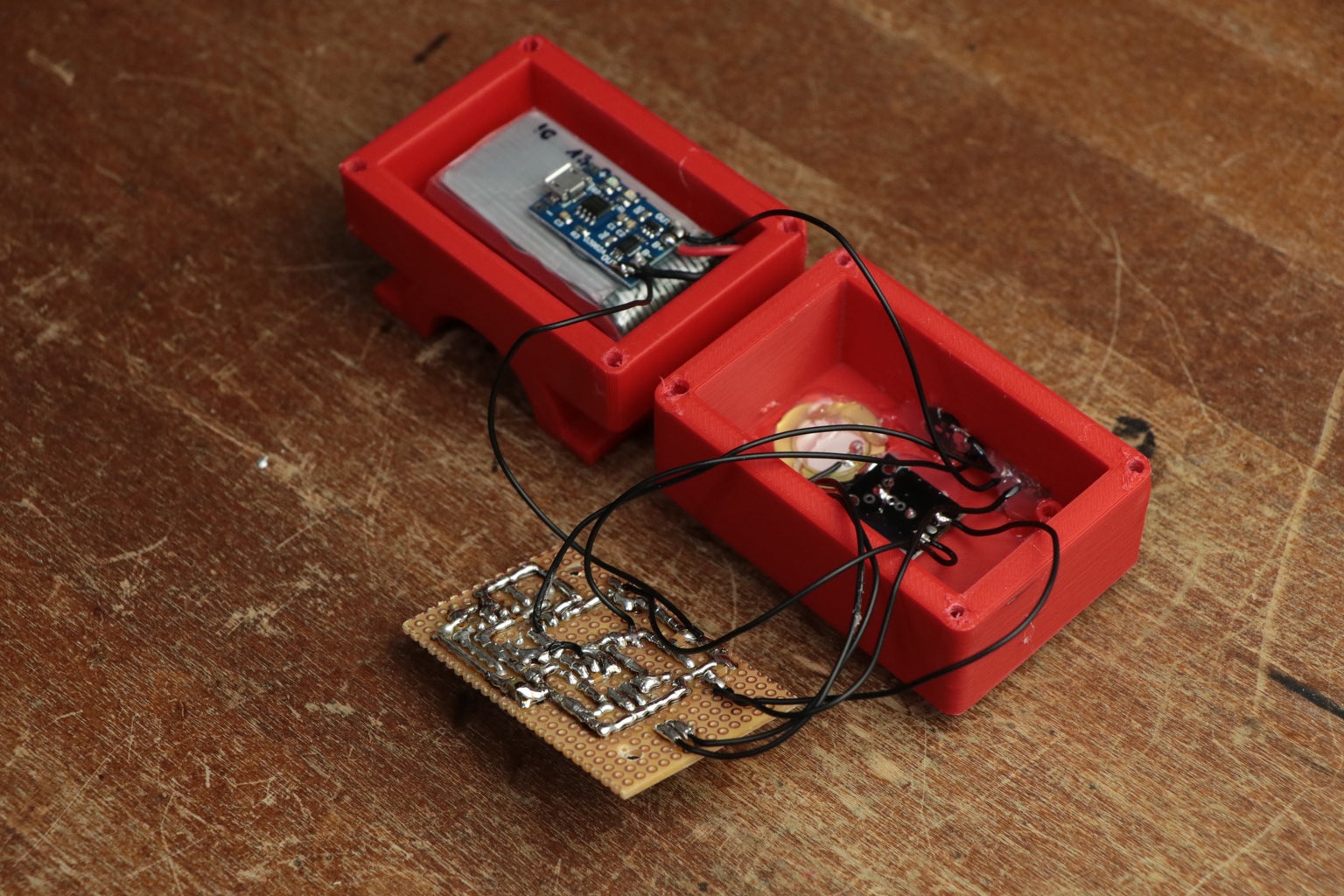 DIY Alarm Bike Lock Shock Activated 5 Steps with Pictures Circuit Diagram