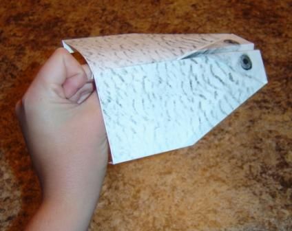 Make a Ministry of Magic Memo (owl Airplane)