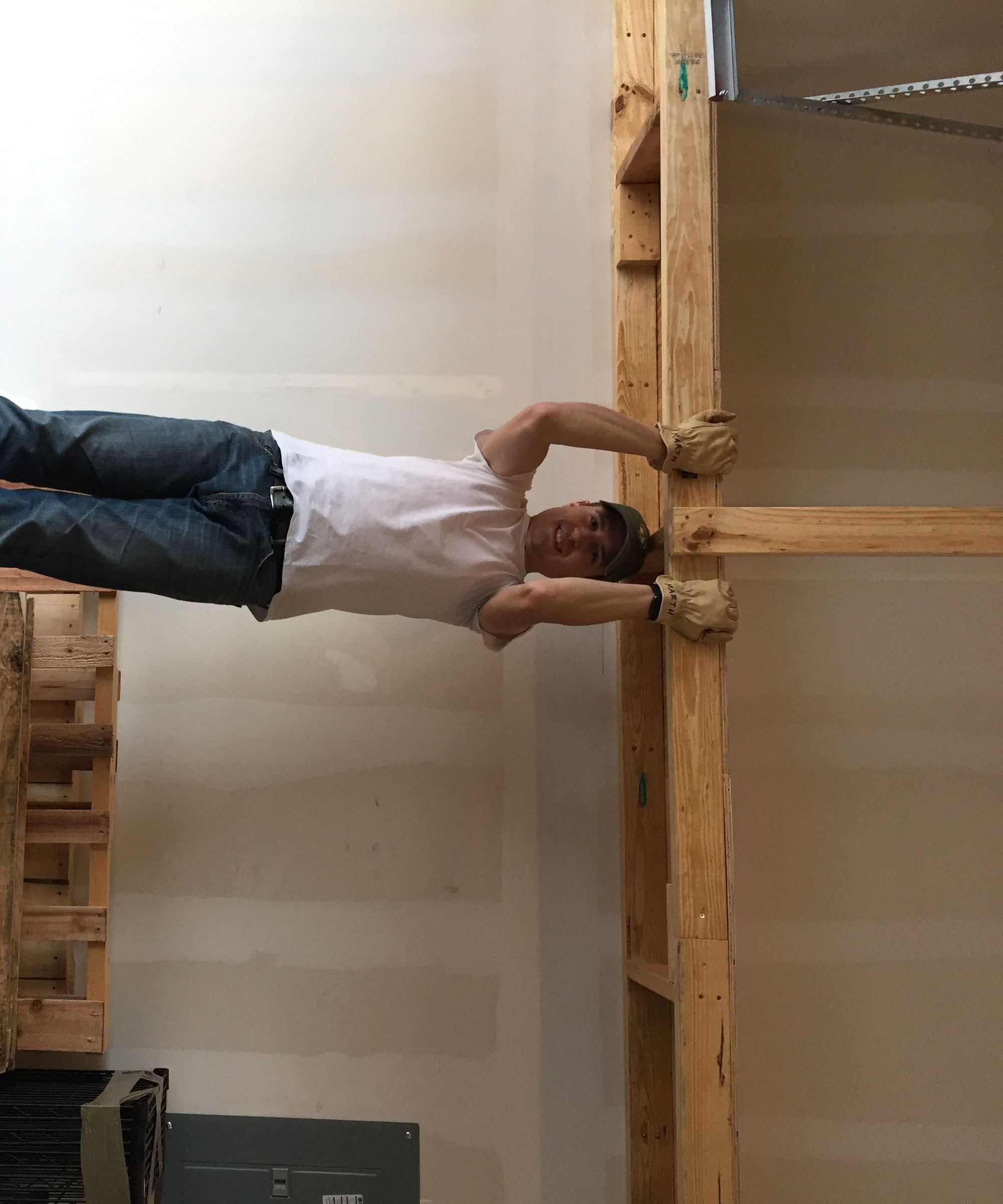 Garage Overhead Shelf