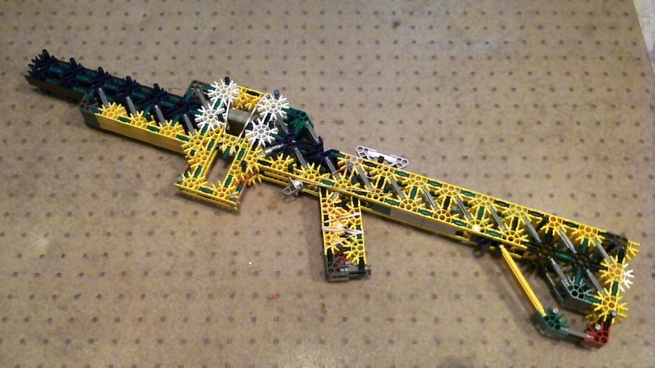 Shell Ejecting Rifle With New Trigger Mech
